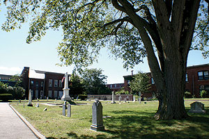 Historic Milk Row Cemetery.