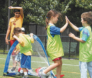 The “Kick with Care” program brings the sport of soccer to many with special needs.