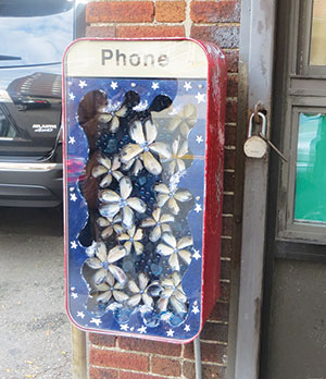Can you hear me now? If not, you may be talking into the wrong box, ever since the Somerville Arts Council’s Phone Art Box Project has come to town, turning old phone boxes into new works of art. 