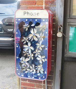 Can you hear me now? If not, you may be talking into the wrong box, ever since the Somerville Arts Council’s Phone Art Box Project has come to town, turning old phone boxes into new works of art.