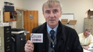 Alderman At Large Jack Connolly was present along with representatives of the Marathon Sports "Somerville Jingle Bell Run" 