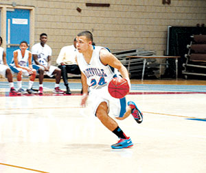 Somerville High School's Chris Pino. ~Photo by Claudia Ferro