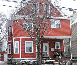 Vincent Lalli rented an apartment in this Sycamore Street home. ~Photo by David R. Smith.