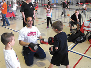 Mayor Curtatone and friends invite one and all to take the Fitness Challenge, beginning this weekend.