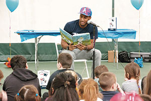 Read by the River is an education fair developed to promote the importance of early childhood literacy.  ~ Photo by Benjamin Preis 