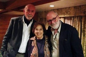 ( Left to Right)  Bob Clawson, Kathleen Spivack, and Doug Holder