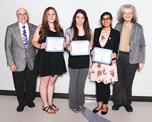 Jay Landers, Adrianna Keefe, Jennifer DiPersio, Joytika Bhargo, and Erica Voolich ~Photo by Arthur Ingalls, Geskus Photography 