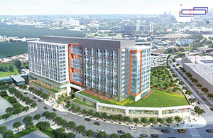 Partners HealthCare¹s main building would block sight lines to the Boston Skyline and cast a long shadow.