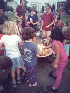 Everybody seemed to want s’more of the Great Urban Cookout. ~Photo by Melissa Pike