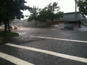 Rte 16 during the storm.