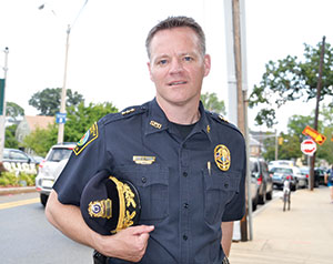 Newly appointed Chief of Police David Fallon is fully engaged in a systematic transition plan intended to maximize department efficiency while integrating community policing strategies. 