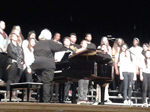 The Somerville High School Orchestra, Drumline, and Chorus entertained as city representatives and the public marveled at the tremendous job of renovation that was accomplished.