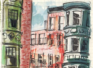 Check out the sketchbooks of Somerville’s artists at Nave Gallery beginning this weekend.
