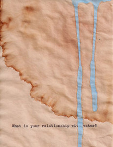 A sampling from “What is your relationship with water?” by Naoe Suzuki.