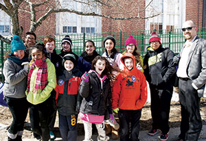 A number of positive thinking Somerville kids took their anti-smoking awareness campaign to the public as they participated in the national Kick Butts Day last week. ~Photos by Douglas Yu