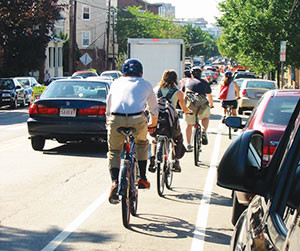 The Executive Director of MassBike Richard Fries praised state legislators for their support of improved conditions and safety measures for Massachusetts cycling enthusiasts.