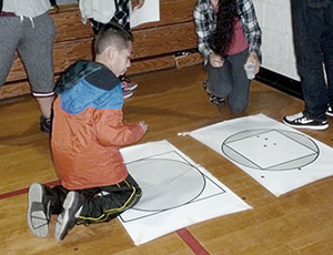 Ultimate π Day at the Healey School brought out the higher mathematician in everyone who participated. 