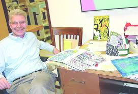 Mike Basinski, Curator of  Special Collections at the University at Buffalo, N.Y.