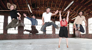 The Black Lillies, jumping at the chance to entertain you at Johnny D’s on June 3. ~Photo by Missy Sprouse