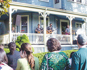 Porches all over the city will be coming alive with the sound of music, as PorchFest 2015 hits the boards.