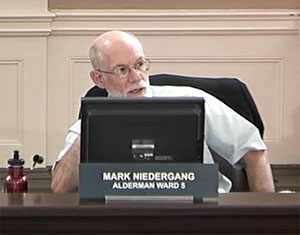 Ward 5 Alderman Mark Niedergang, the primary sponsor of the resolution, said that it is important for municipalities to show support for this type of legislation.
