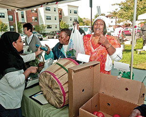 The Somerville Mobile Farmers’ Market is on the road again, through October 31.
