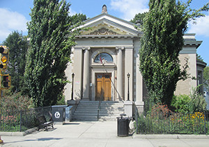 An updating of an old friend of the city is soon at hand, as the West Branch Library prepare for major renovation. — Photo by Bobbie Toner