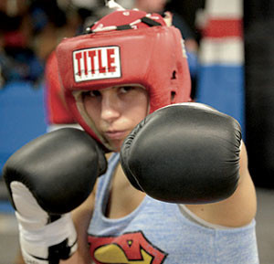 Somerville-trained boxer Melanie Costa will be making her bid for a place on the 2016 US Olympic Team at the trials being held in Memphis, TN. ~Photo by Stephanie Buonopane