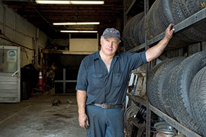 Greg Davidian co-owns the Union Gulf service and repair station with his brother. It was opened by his father in 1947.