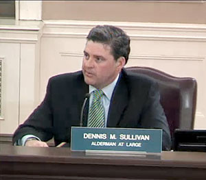 Alderman At Large Dennis Sullivan is one of many aldermen who are outraged at the traffic delays in East Somerville.