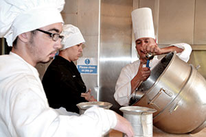 The future chefs and restaurateurs of Somerville High School are learning the ins and outs of the business while serving up delicious gastronomic delights for the patrons at the Highlander Café. 