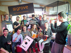 The “growing revolution” is on as Grove’s new Ecosystems come online at Greentown Labs’ incubator space in Union Square.