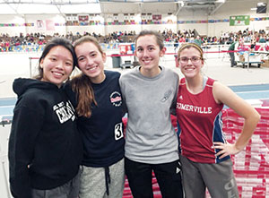 The SHS Girls Track Team made a splash at the statewide Coaches Invitational and Elite meet this past weekend.