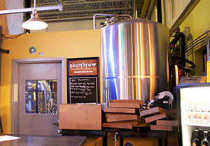 Slumbrew Brewery of Somerville.