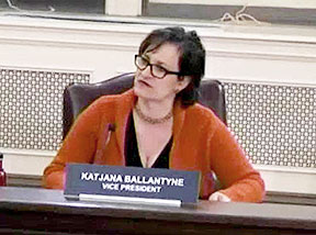 Special Committee Chair Katjana Ballantyne reported to the Board the findings of the latest committee meeting.