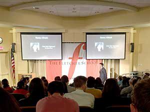 The Fletcher School of Law and Diplomacy at Tufts University presented their annual Ideas Exchange event last Thursday, April 14. ~Photo by Sal Ghamo