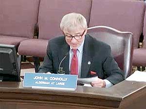 Alderman at Large Connolly updated the Board of Aldermen on the latest findings of the Health and Safety Committee at its latest regular meeting last Thursday.