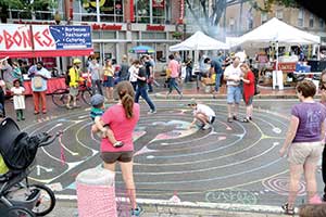 Artbeat takes over Davis Square in Somerville this coming Friday and Saturday.