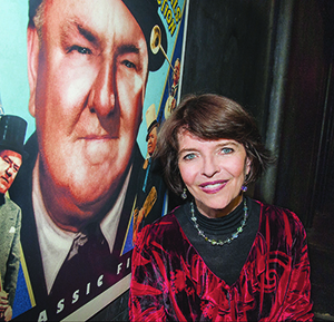 Dr. Harriet Fields, granddaughter of W.C. Fields, will be sharing her stories of the film legend at a special showing of his film this Sunday at the Somerville Theatre. — Photo © Steve Friedman 2015 