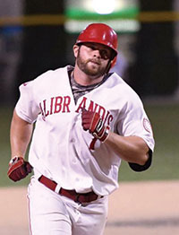 Somerville Alibrandis’ Bobby Barret was named 2016 Yawkee Baseball League Playoffs Most Valuable Player. 