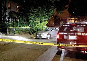 A shooting took place on Pinckney St. Monday evening.