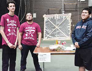 2nd Place team: The “Universe Most Wanted” (Quincy Garcia, Ben Novick, Zackery Shea).